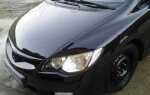 Как снять фару Honda Civic 4D