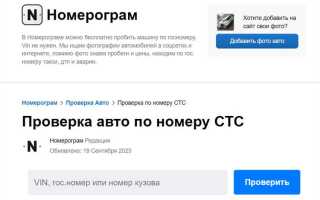 Как узнать имя владельца автомобиля по номеру СТС