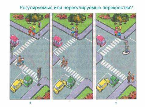 Опасности на нерегулируемых перекрестках