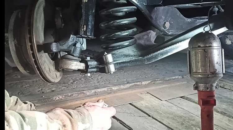 Процесс запрессовки нового сайлентблока