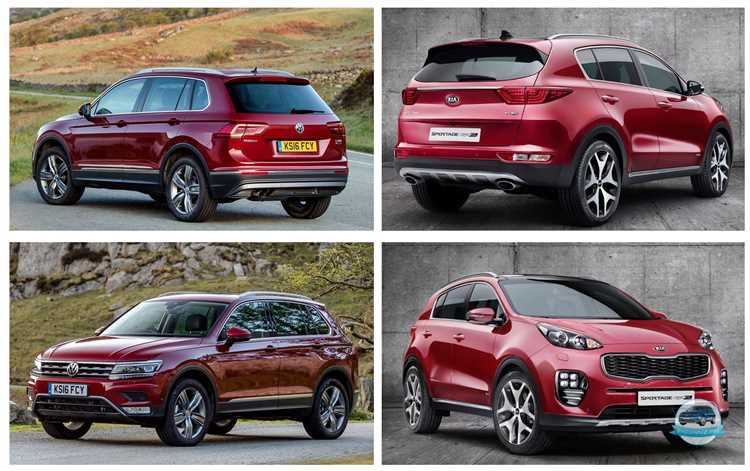 Сравнение внешнего дизайна Tiguan и Sportage